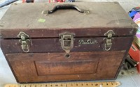 Vintage tool chest + contents