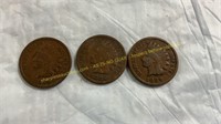 1888-1890 Indian Head Pennies