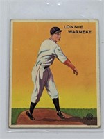 1933 Goudey Lonnie Warneke #203 *Marks