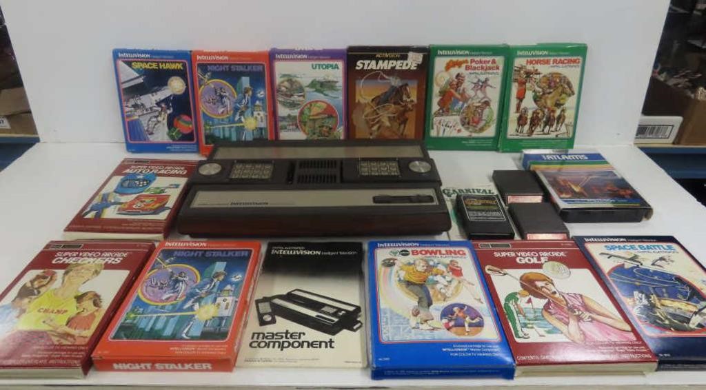Intellivision Gaming System with Games