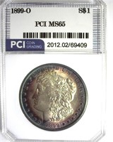 1899-O Morgan PCI MS65 Wonderful Color