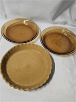 3 REGULAR SIZED PIE PANS, PERFECT FOR YOUR