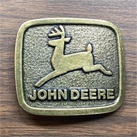 1975 John Deere Trademark Buckle, 2½ x 2¾