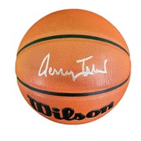 Autographed Jerry West Wilson NBA Basketball