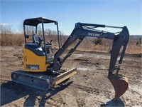 2018 John Deere 26G Mini Excavator