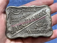 Jack Daniel's Old No.7 Whiskey belt buckle