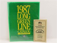 1987 Long Green Line Catalog, Farm Management