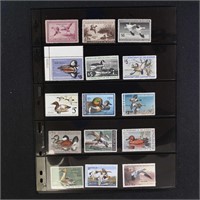 US Stamps Federal Duck Stamps Mint OG