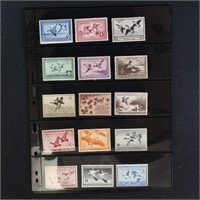 US Stamps Federal Duck Stamps Mint