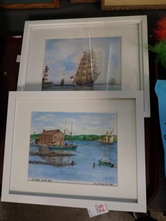 2 JIM PARKER BOAT SCENES