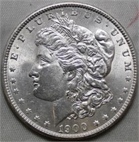 MS-62 USA Morgan Dollar 1900