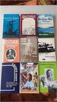 9 assorted Newfoundland related books