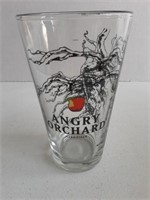 (12) ANGRY ORCHARD BEER GLASSES