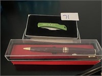 TROUT UNLIMITED POCKET KNIFE AND PEN
