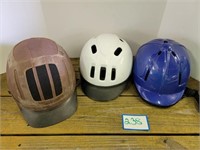 (3) Riding Helmets
