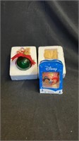 2 Disney Ornaments