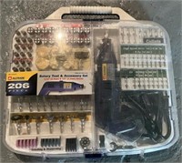 Alltrade 206pc. Rotary Tool & Accessory Kit