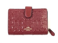 Coach 5.25" Red Wallet