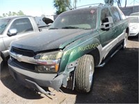 2003 Chevrolet Avalanche 3GNEC13T43G101431 Green