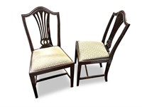 Set of Four Georgian Style Dinning Chairs,