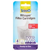 Tetra Whisper Filter Cartridges 4pk XS AZ14