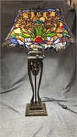Tiffany Style Table Lamp. Beautiful Colors in