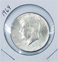 1964 Silver Kennedy Half Dollar