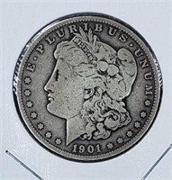 1901-O Morgan Silver Dollar