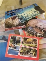 Various post cards
Unused