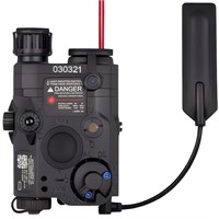 Airsoft PEQ 15 PEQ Box IR Laser + Red Laser Sight