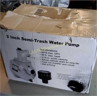 2 inch Semi-Trash Water Pump