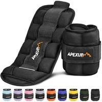 Used - APEXUP 10lbs/Pair Adjustable Ankle Weights