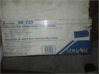Sensonic SS-725 1 Speaker NIB Center