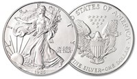 1986-2022 Mixed  American Eagle Silver Dollar