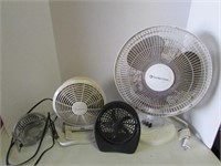 Lot of Various Fans, all need a good cleaning