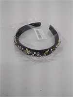 New Velvet Padded Rhinestone Crystal Headband