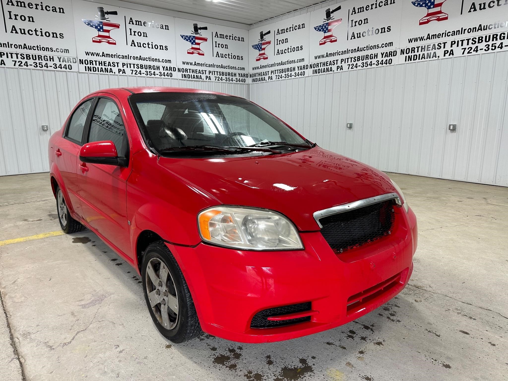 2009 Chevrolet Aveo Sedan- Titled-NO RESERVE