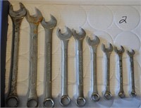 Mixed wrenches, 3/8" - 15/16"