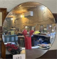 Circle wall mirror