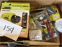 Mixed household lot; precision sharpener & more
