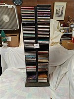 CD tower W/ cds