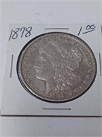 1878 Morgan Dollar