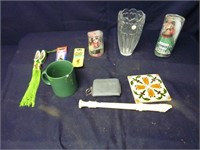 MISC LOT OF HOME AND HOME DECOR
