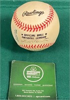 N - SIGNED BASEBALL (I39)