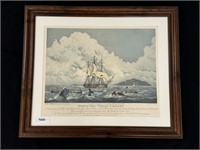 "Southsea Whale Fishery" Framed Print