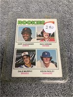 1977 Topps Rookie Card Dale Murphy