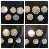 Assorted lot of x20 Canada Trade Tokens