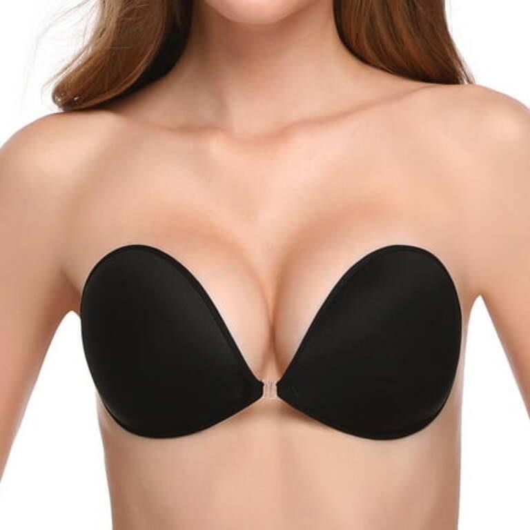 B  Wingslove Strapless Sticky Push-up Invisible Ad