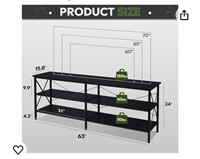 WLIVE TV Stand for 65 70 inch TV