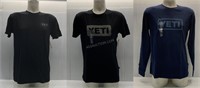 MED Lot of 3 Mens Yeti Tops - NWT $115